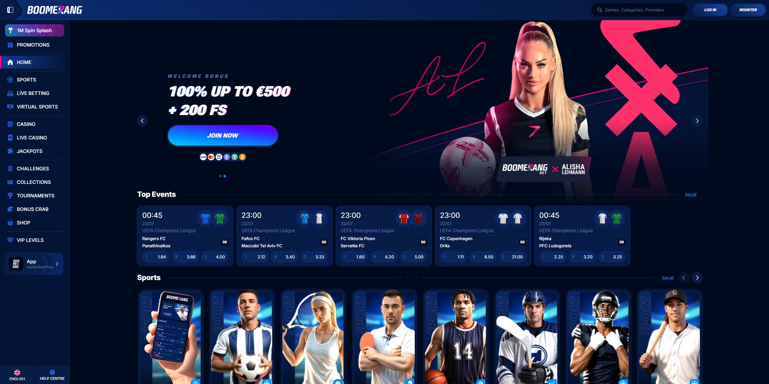 Einfache Aktivierung des Boomerang Casino Bonus in 3 Schritten
